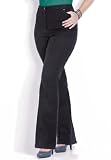 Roamans Plus Size Ultimate Bootcut Jeans with Invisible Stretch by Denim 24/7