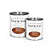 Tried & True Cherry Stain & Finish, Pint - Linseed Oil Wood Stain, Perfect for Home Improvement, Furniture, & Kitchen Wood Projects, Natural Wood Stain & Oil Finish, Pigmented Danish Oil