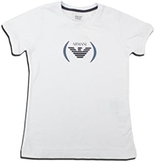 ARMANI JUNIOR Little Boys' Graphic T-Shirt -4T -WHITE