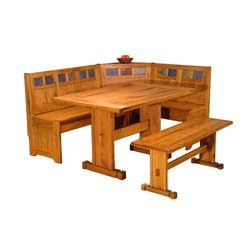 Sedona Breakfast Nook w/ Side Bench