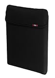 aQuip A/NCP-13 Sleeve Gothic Line Neopren Notebooktasche 33 cm (13,3 Zoll) ideal f&uuml;r Apple MacBook Pro 13"" schwarz