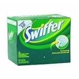 Swifter Duster/Mop Refill, White, 32 Sheets/Box PGT33407