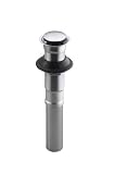 KOHLER K 7124 CP Pop Up Clicker Drain Polished Chrome