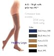 773N Thigh High Closed Toe Sigvaris Truly Transparent 30-40mmHg