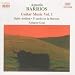Barrios: Guitar Music, Vol. 1