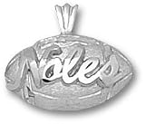 Florida State Seminoles Noles Football Pendant - Sterling Silver Jewelry