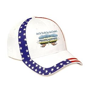 Buy And On The 8th Day God Created WEDDING PLANNERS Adult USA Flag Hat Cap by T-ShirtFrenzy