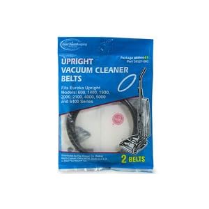 Hoover Upright Vacuum Cleaner Belts, Eureka - 2 ea