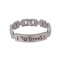 NFL Titanium ID Bracelet - Titans