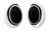 Obsidian earrings, &acute; Midnight Moon &acute; 1 &acute; W 1 &acute; L - B000127500