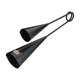 MusicalInstruments: Medium picture for Agogo Bell, Metal Flexible, Black