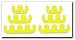 Automotive : Mr. Gasket Competition Wire Separator Kit Yellow