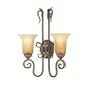 Thomas Lighting M4134-40 Allium - Two Light Wall Sconce, Burnished Umber Finish