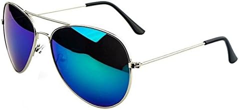 TomYork Color Film Men and Women Same Style Sunglasses(blue green)