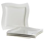 Villeroy & Boch New Wave Dinner Plates, Set of 4