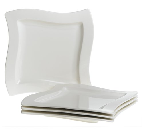 Villeroy & Boch New Wave Dinner Plates, Set of 4