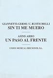 C. Rustichelli/Asins Arbo: Sin Ti Me Muero/Un Paso Al Frente (Melody/Percussion)