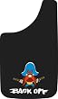 Yosemite Sam Back Off Easy Fit Mud Guard 11  - Set of 2