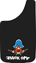 Yosemite Sam "Back Off" 11"x19" Easy Fit Mud Guard - Set of 2