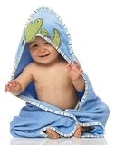 Carter's Terry Hooded Towel- Blue - one color, one size
