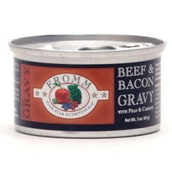 Fromm Four-Star Beef and Bacon Low Fat Gravy for Dogs and Cats