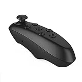 【Gocoup】 Bluetooth万能リモコン ゲームパッド/VR 3Dメガネ/自撮り/マウス機能/電子書籍/音楽操作 など機能付き、 for PCパソコン iPhone/Sony / SAMSUNG /HTC IOS ＆ 多数Android スマホ・タブレットに対応可能多機能無線ブルートゥースリモコン（黒）