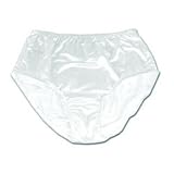 Womens Fancy Pants Panty Modified French - White