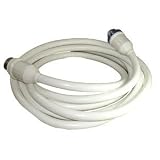 50 AMP 125/250 Volt 50 Foot Cable Cord Set White