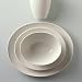 CRAFTWORKS RSO FROSTWHITE OVAL BOWL 7"