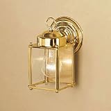 Kichler New Street Lanterns/Wall Mounted Entrance Polished Brass