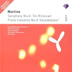 Martinu - Piano Concerto No 4; Symphony No 4