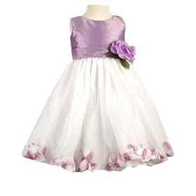 LITO Childrens Special Occasion LILAC Wedding Flower Girls Dress 2T-12