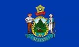 MAINE OFFICIAL STATE FLAG