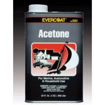 FIBERGLASS EVERCOAT ACETONE - GL