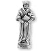 Fine Pewter Saint Thomas More 3.5-inch Statue and Prayer Card
