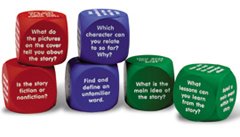 Childrens Toyshop  Toys : Learning Resources - Foam Reading Comprehension Cube