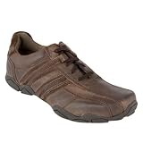 Mantaray-Brown twin stripe trainers
