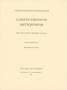 Corpus Vasorum Antiquorum: Fascicule 9