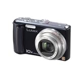 Panasonic Lumix DMC-TZ5K 9MP Digital Camera with 10x Wide Angle MEGA Optical Image Stabilized Zoom (Black)