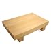 Wooden Sushi Geta Tray 9 1/2" x 6"