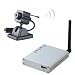 4UCAM USB Digital Video Security Monitoring Recorder System + 2.4Ghz Mini Wireless Camera Color Video/Audio w/ Digital Zoom/Pan Motion Detect Alarm connect to PC/Internet