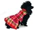 Emma Rose "About Town" Fully Lined Boys Fleece Dog Vest (Magenta and Green, Medium)