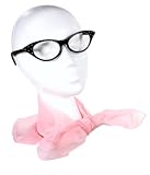Hey Viv ! 50's Fashions - Sheer Chiffon Scarf & Cateye Glasses