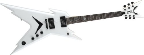 Dean Razorback DB Electric Guitar Metallic White