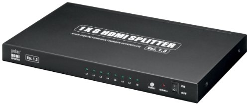 Wentronic AVS 44-8 HDMI 1 in/8 out Umschaltbox inkl. Netzteil Preisvergleich