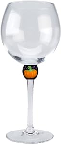 HuePhoria Pumpkin Wine Glass