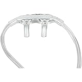 Medline Industries HCSU4514 Soft Touch Nasal Oxygen Cannula with Universal Connector, 7' Tubing, Adult (Pack of 50)