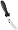 image Wilton 9 Inch Angled Spatula, With Black Handle