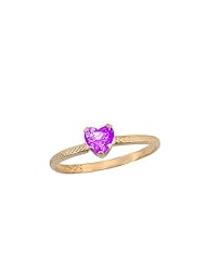 10K Gold Childrens June Birthstone Ring(size 3 1/2)