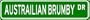 AUSTRAILIAN BRUMBY Street Sign ~ Custom Street Sign - Aluminum